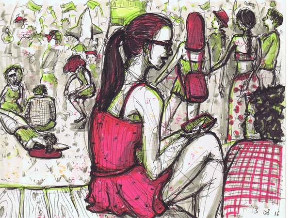 Reiseskizzen Sziget mnutzDesign