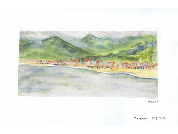 Reiseskizzen Viareggio mnutzDesign