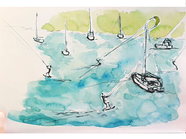 Reiseskizzen Bahamas mnutzDesign