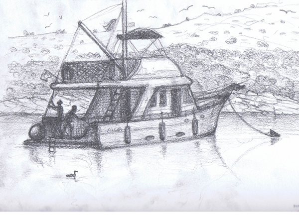 Reiseskizzen Kroatien mnutzDesign