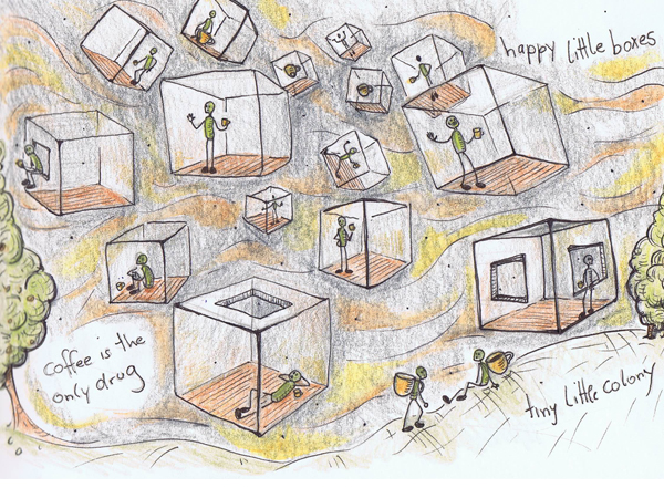 Reiseskizzen Krk mnutzDesign