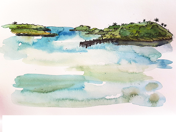 Reiseskizzen Bahamas mnutzDesign