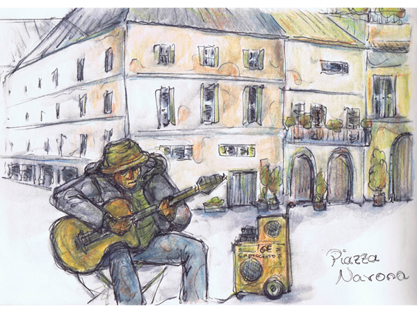 Reiseskizzen Rom mnutzDesign