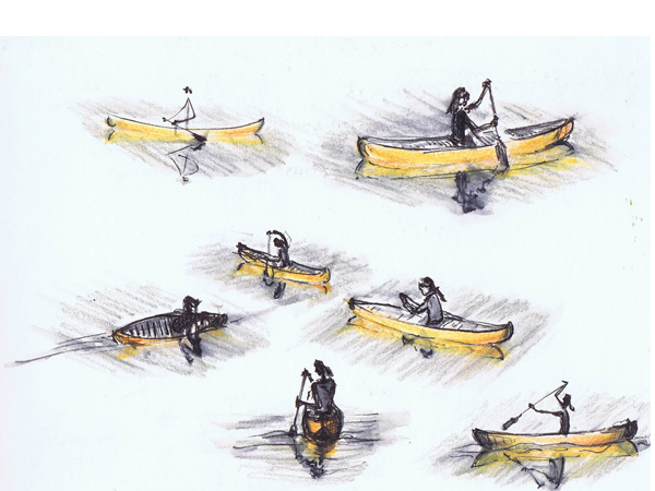 Reiseskizzen Krk mnutzDesign