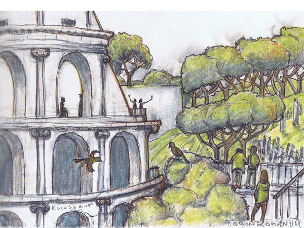 Reiseskizzen Rom mnutzDesign