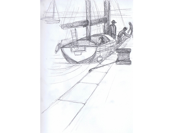 Reiseskizzen Viareggio mnutzDesign