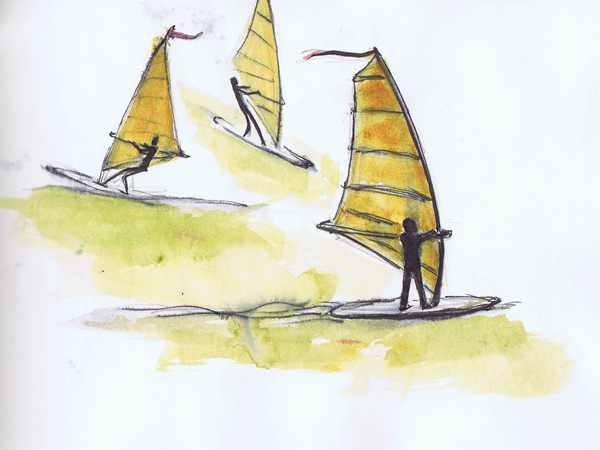 Reiseskizzen Neusiedlersee mnutzDesign