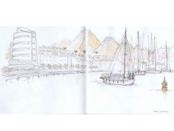 Reiseskizzen Karibik mnutzDesign