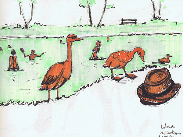 Reiseskizzen Lakeside mnutzDesign